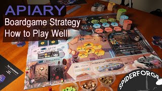 Apiary - Boardgame Strategy Tips and How to Play Well in 15 min