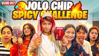 SPICY JOLO CHIP CHALLENGE🥵|Tusharsilawat