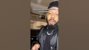 Difference between trading and gambling #daytrading