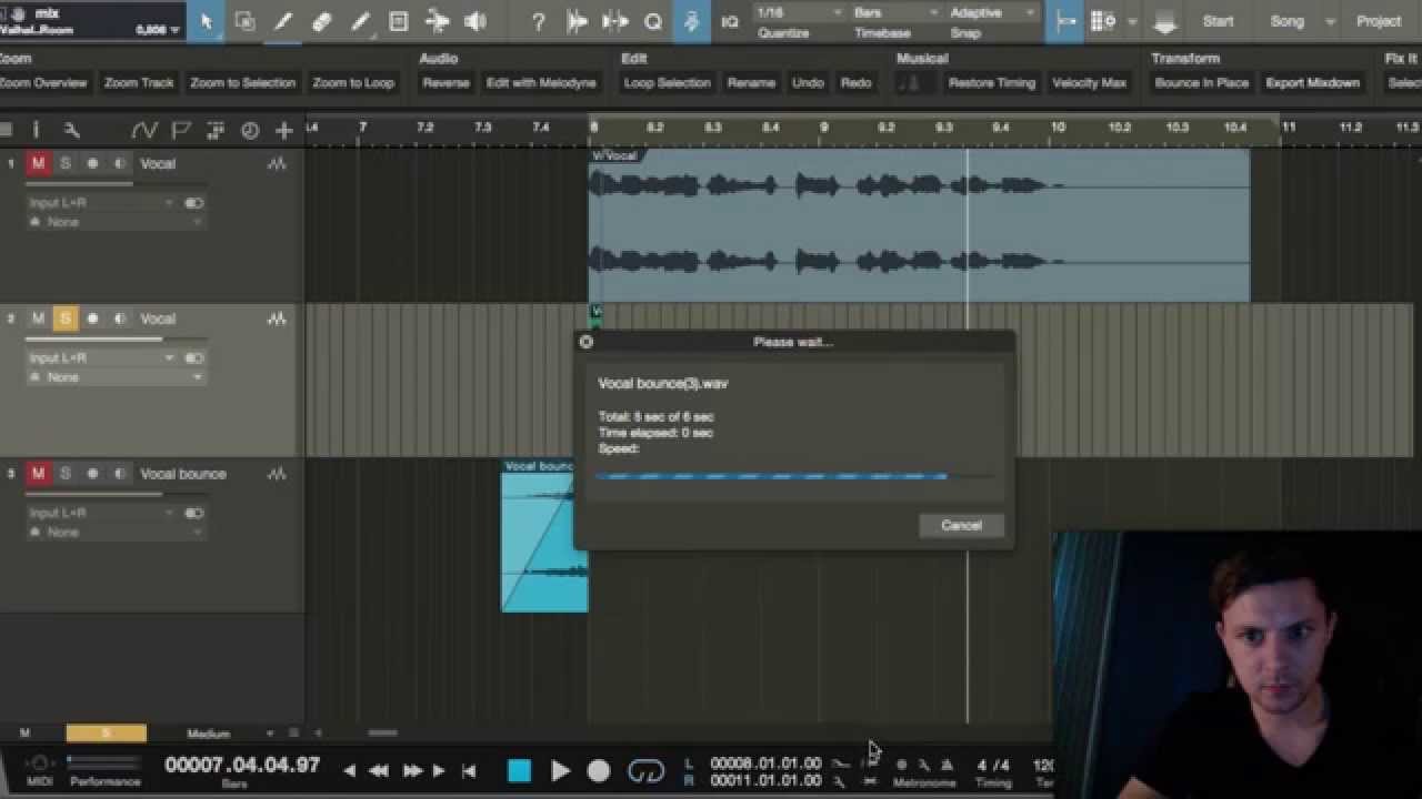 Quick Tip #1: Reversed Vocal Effect in Studio One by DCC Studios