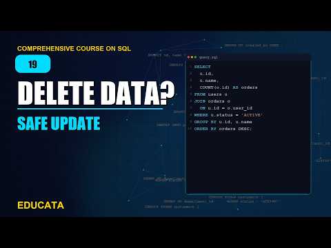 19. UPDATE & DELETE Commands
