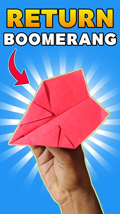 Download lagu Return Paper Boomerang | Easy DIY Tutorial 🔄✂️ #Boomerang #DIY #Trending #jaidmeel