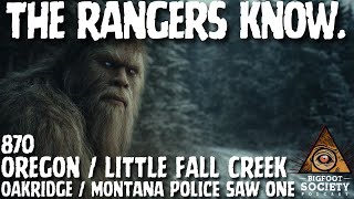 Face-to-Face With A Blue-Eyed Sasquatch | Oregon | Montana Police Saw One! | Bigfoot Society 870
