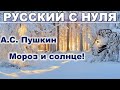 Пушкин &quot;Зимнее утро&quot; для иностранцев. РКИ для всех.