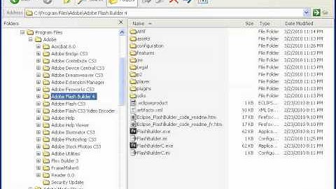 Video 03 Exploring Flash Builder and Flash Player
