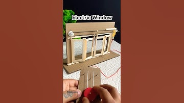 #Electic Window with Dc motor | #dcmotor #youtubeshorts #tech #motor #shorts #dcmotorproject #window