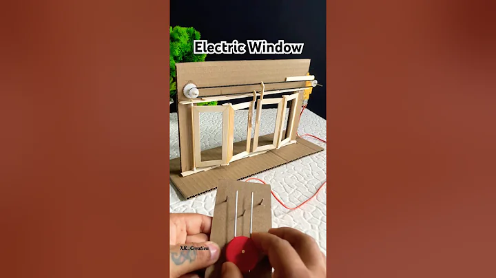 #Electic Window with Dc motor | #dcmotor #youtubeshorts #tech #motor #shorts #dcmotorproject #window