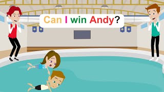 Ella joins the swimming contest - Comedy Animated Story - Ella English