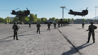 DCS World Huey - Operation Yayo - Escort Platoon to Camp Kilo