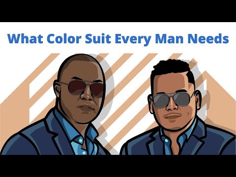 What Color Suit Every Man Needs |For Your First Suit or Versatile Suit, Get This