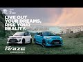 All new toyota raize  imagine it live it