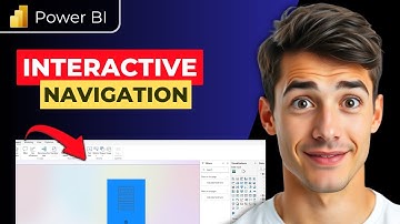 Hoe u interactieve paginanavigatie met knoppen en pictogrammen in Power BI kunt maken (de eenvoud...