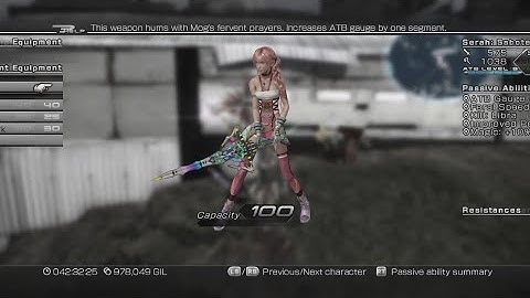 Final Fantasy XIII-2 - Making All The Ultimate Weapons
