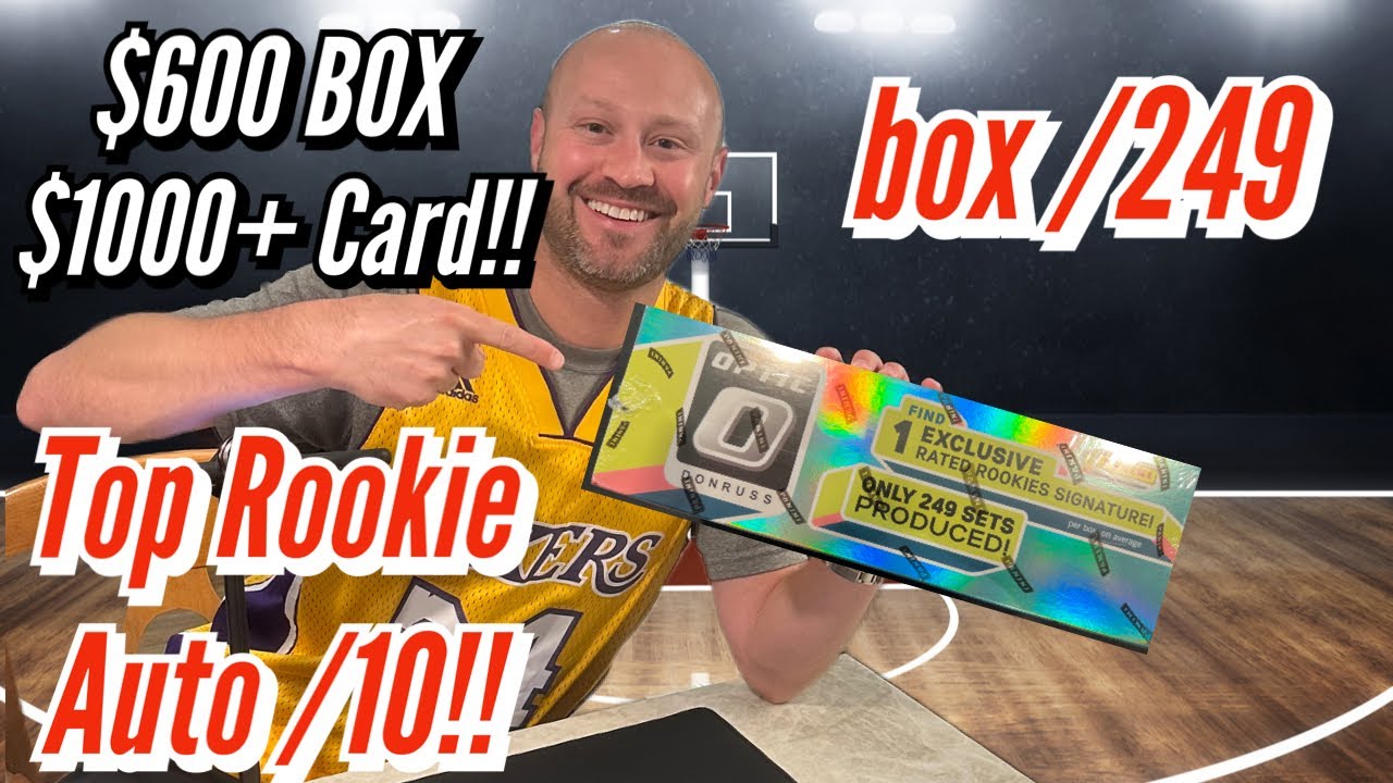 Top Rated Rookie AUTO /10!!🔥🔥🙏 - $1000+ card🤑 - 2023 Panini Donruss Optic NBA🏀 Premium Box /249