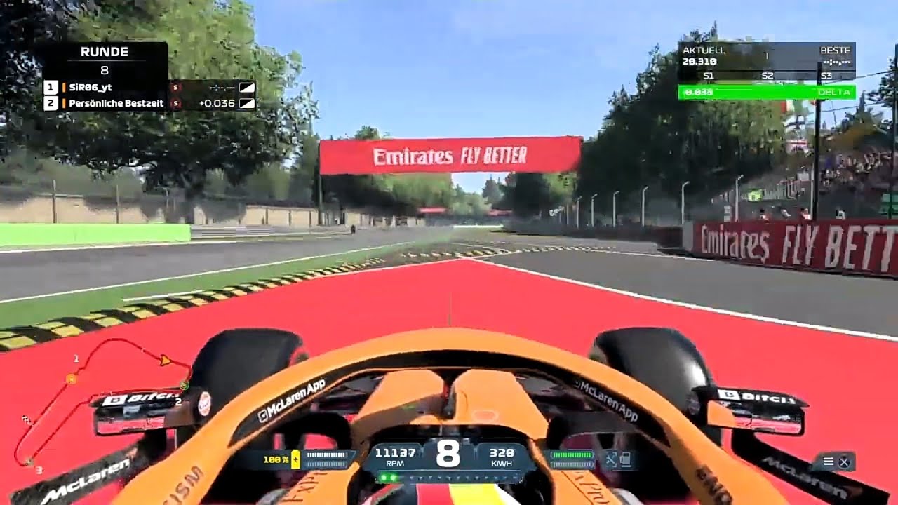 F1 2021 Monza World Record no Rules 