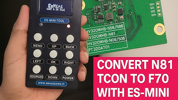 Tcon programming with esmini tool