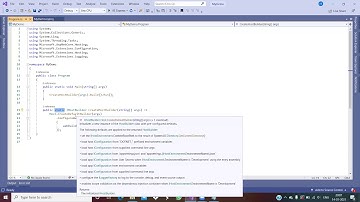 ASP.NET CORE EXECUTION PROCESS IN BACKGROUND