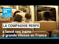 La compagnie espagnole renfe a lanc ses trains  grande vitesse sur le march franais