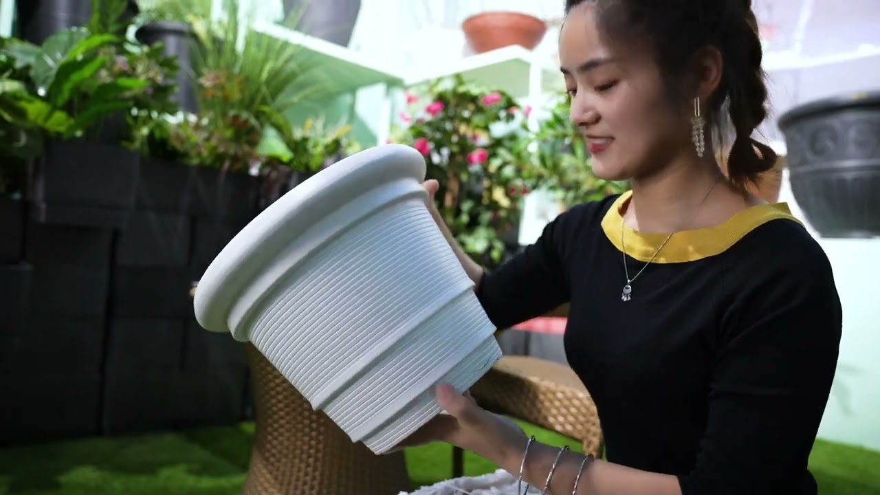 Planters for indoor & outdoor plant - GreenShip Garden - K4-YG30