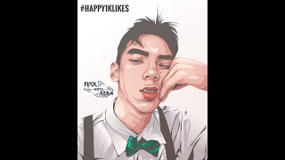 Vector Via Infinite Design Solid Shading + Gradient Happy 1k Likes