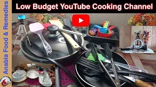 How To Start A Low Budget Cooking Channel | Start Cooking Channel | Anabia Food & Remedies