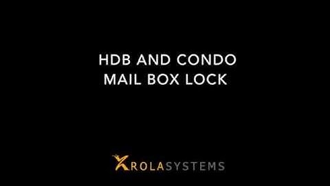 Xrola Mailbox lock XLB100