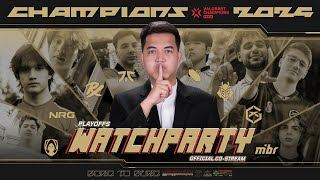 PRX vs G2 | FNC vs DRX VCT Champions 2025 PLAYOFFS #ChampsCostream