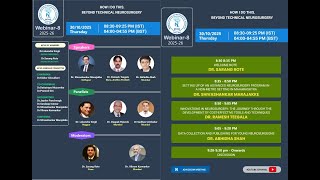 MCNS Webinar 8th - 30th October 2025 - How I Do This. Beyond Technical Neurosurgery