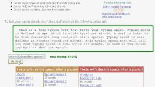 Fast Typing Test