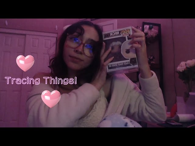 ASMR Tracing Random Things!