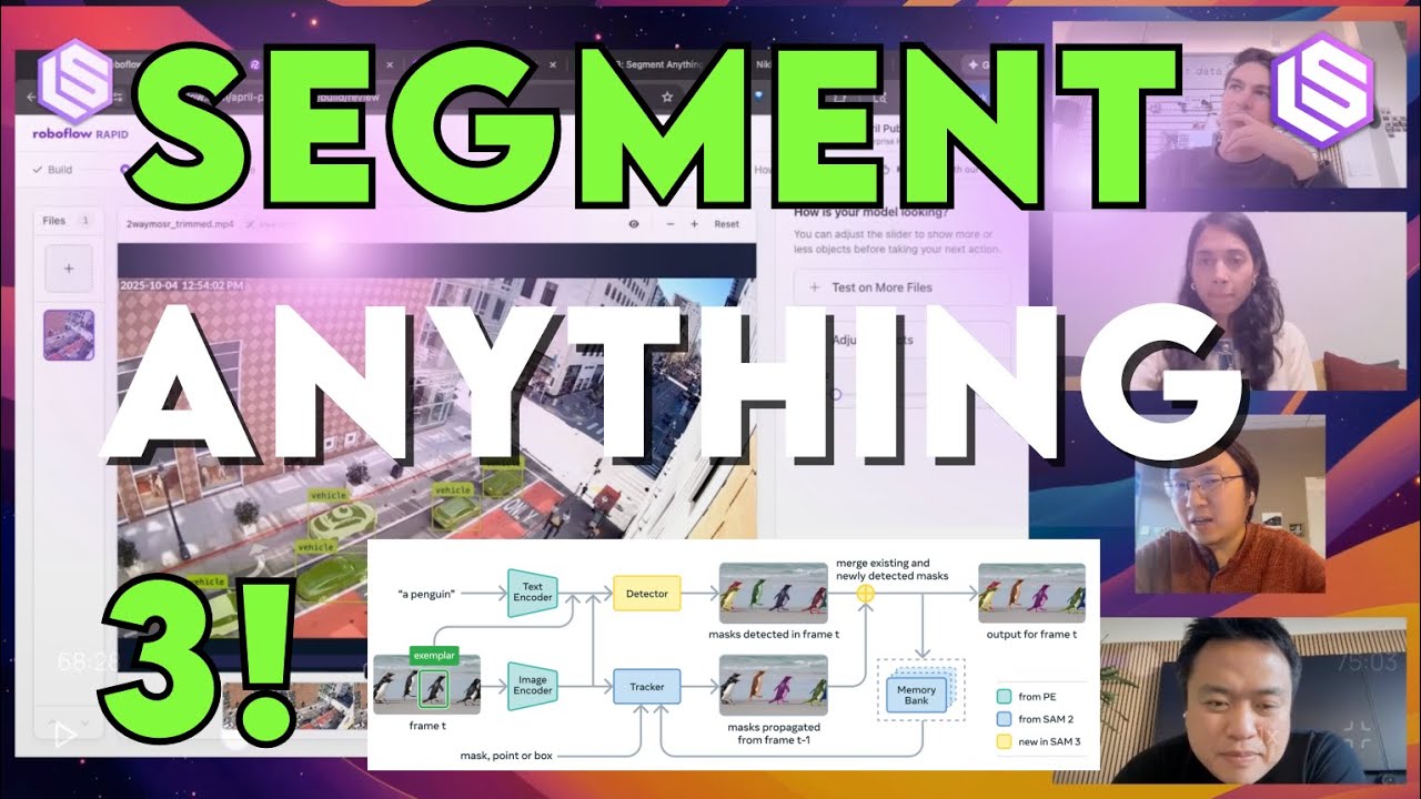 SAM 3: The Eyes for AI  — Nikhila & Pengchuan (Meta Superintelligence), ft. Joseph Nelson (Roboflow)