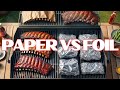 Aluminum Foil or Butchers Paper When Smoking Ribs Experiment