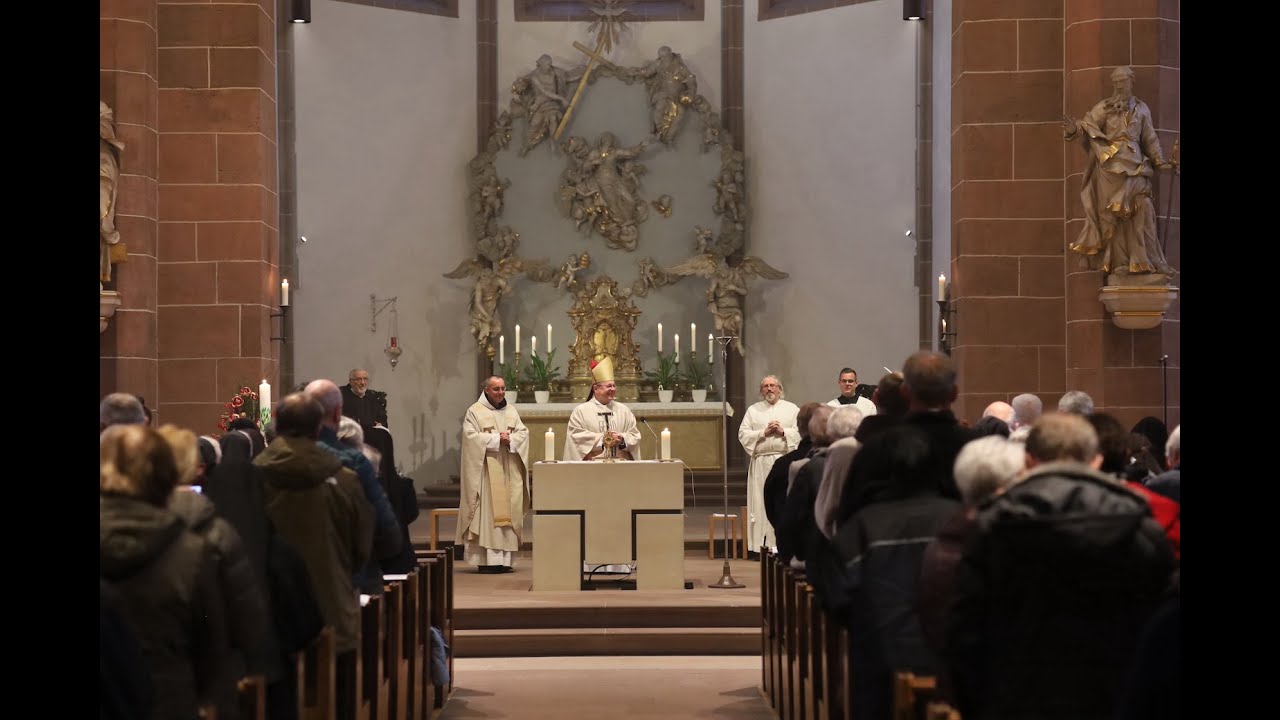 Franziskanische Jubiläen: Auftaktgottesdienst Frankfurt - YouTube