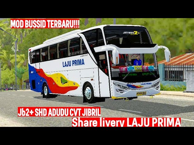 Livery Bussid Shd Laju Prima Livery Bussid Laju Prima