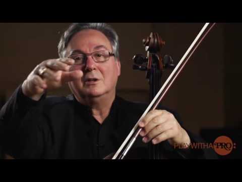 Cello lesson with Ralph Kirshbaum