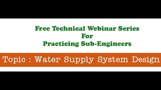 Water Supply System Design (DAy 1) #WaterSupplySystem #WSP #Design screenshot 2