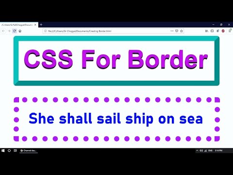 double line borders in html - When BorderCollapse is set to Separate