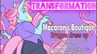 Macaron's Boutique: Dragon Dressup (Transformation/TG)