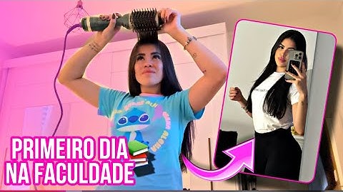 ARRUME-SE COMIGO PARA MEU PRIMEIRO DIA DE AULA NA FACULDADE!! 📚