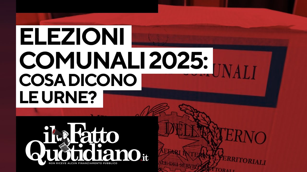 Elezioni comunali 2025: cosa dicono le urne?