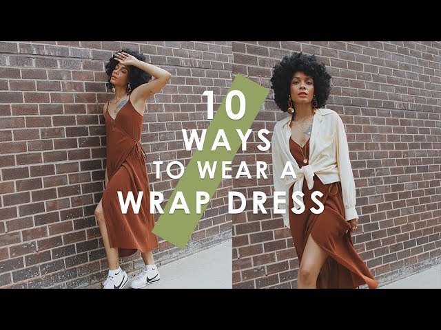 How To Style A Midi Wrap Dress?
