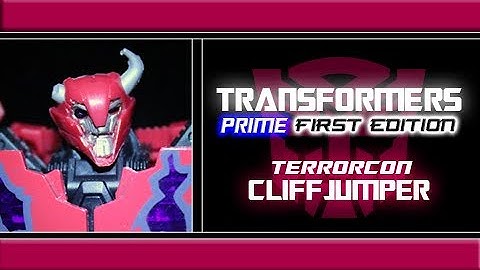 Transformers - "Prime: First Edition" Terrorcon Cliffjumper Review