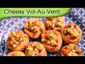 Cheesy Vol - Au - Vent - Quick & Simple Party Appetizer Recipe By Ruchi Bharani [HD]