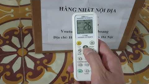 Hướng dẫn cài điều khiển đa năng chunghop