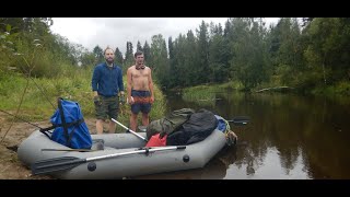 СПЛАВ на байдарке по реке УЗОЛА (Бастраново - Налескино)