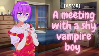 A meeting with a shy vampireboy [ASMR] [Femboy] [Cute] || Amaya ASMR