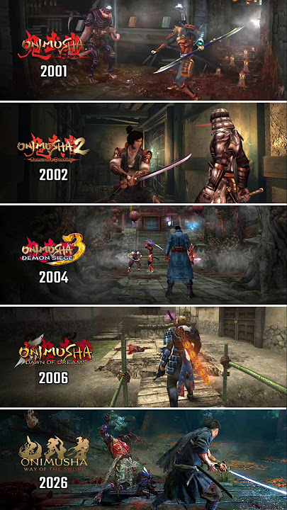 Evolution of Onimusha 2001-2026 | Onimusha: Way of the Sword