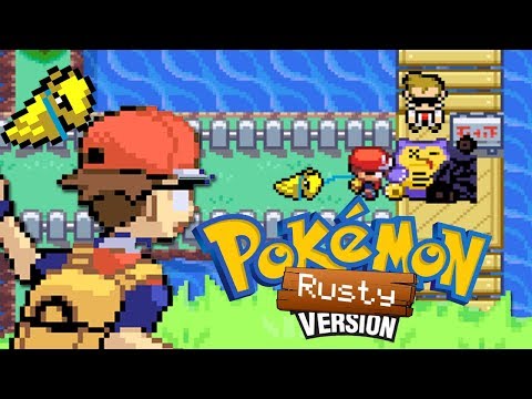 Pokemon Rusty Version Rom Hack Pokemon Fire Red Gba Rom Hack Youtube