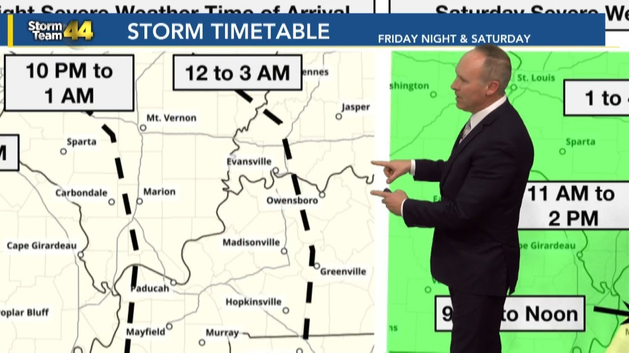 The 80s come tomorrow! Then, on alert tracking severe storms. Jonathan ...