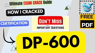 How I CRACKED DP-600 in 4 Hour | Implementing Analytics Solutions Using Microsoft Fabric (beta) |PDF